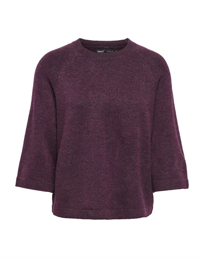 Only - Simoni 3/4 Strik - Mauve Wine 